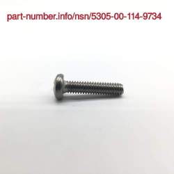 NSN 5305-00-114-9734