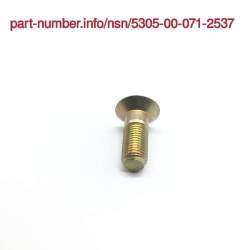 Picture of NSN 5305-00-071-2537 NSN 5305-00-071-2537