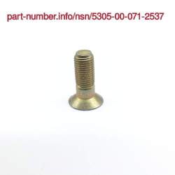 Picture of NSN 5305-00-071-2537 NSN 5305-00-071-2537