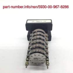 Picture of NSN 5930-00-967-8286 NSN 5930-00-967-8286