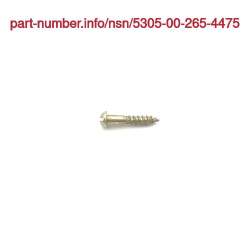 NSN 5305-00-265-4475