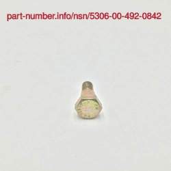 NSN 5306-00-492-0842