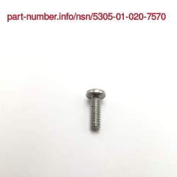 Picture of NSN 5305-01-020-7570 NSN 5305-01-020-7570