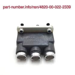 Picture of NSN 4820-00-022-2339 NSN 4820-00-022-2339