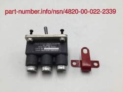 Picture of NSN 4820-00-022-2339 NSN 4820-00-022-2339