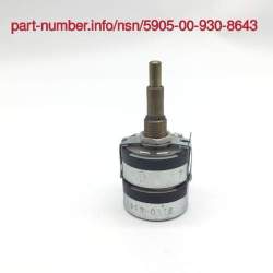 Picture of NSN 5905-00-930-8643 NSN 5905-00-930-8643