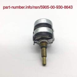 Picture of NSN 5905-00-930-8643 NSN 5905-00-930-8643