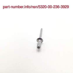 Picture of NSN 5320-00-236-3929 NSN 5320-00-236-3929
