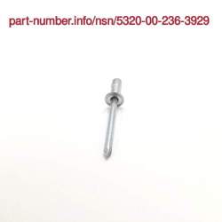 Picture of NSN 5320-00-236-3929 NSN 5320-00-236-3929