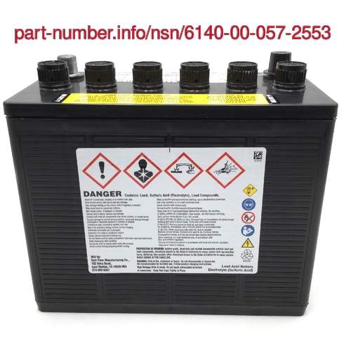 NSN 6140-00-057-2553