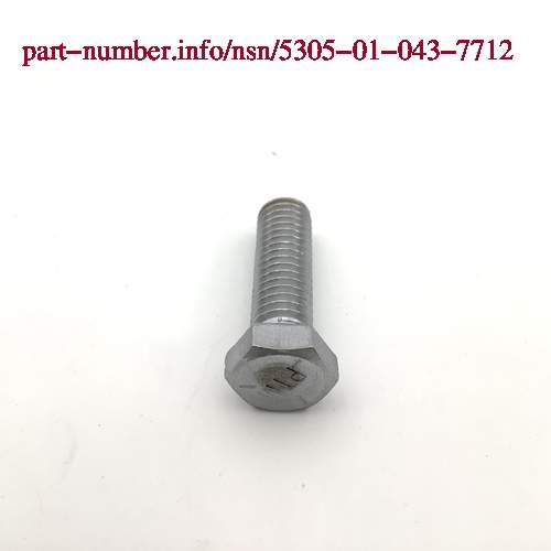 Picture of NSN 5305-01-043-7712 NSN 5305-01-043-7712