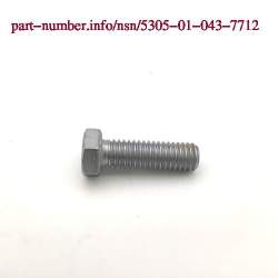 Picture of NSN 5305-01-043-7712 NSN 5305-01-043-7712