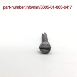 Picture of NSN 5305-01-063-6417 NSN 5305-01-063-6417