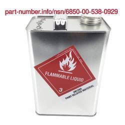 Picture of NSN 6850-00-538-0929 NSN 6850-00-538-0929