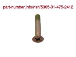 Picture of NSN 5305-01-475-2412 NSN 5305-01-475-2412