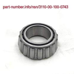 Picture of NSN 3110-00-100-0743 NSN 3110-00-100-0743