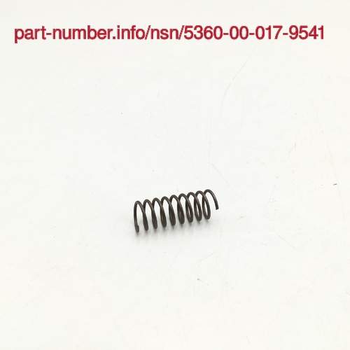 NSN 5360-00-017-9541