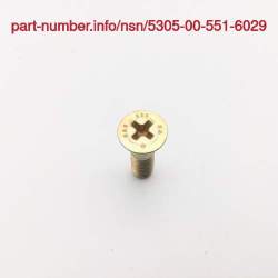 NSN 5305-00-551-6029