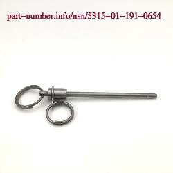 Picture of NSN 5315-01-191-0654 NSN 5315-01-191-0654