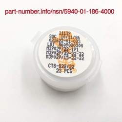 Picture of NSN 5940-01-186-4000 NSN 5940-01-186-4000