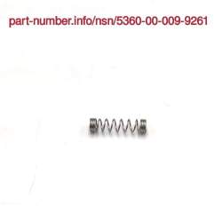 Picture of NSN 5360-00-009-9261 NSN 5360-00-009-9261