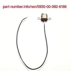 Picture of NSN 5930-00-092-6188 NSN 5930-00-092-6188