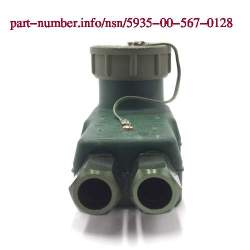 Picture of NSN 5935-00-567-0128 NSN 5935-00-567-0128