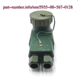 Picture of NSN 5935-00-567-0128 NSN 5935-00-567-0128
