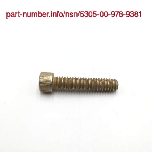 NSN 5305-00-978-9381