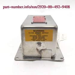 Picture of NSN 2920-00-492-9408 NSN 2920-00-492-9408