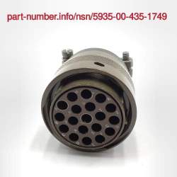 Picture of NSN 5935-00-435-1749 NSN 5935-00-435-1749
