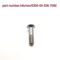 NSN 5305-00-536-7092