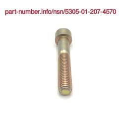 Picture of NSN 5305-01-207-4570 NSN 5305-01-207-4570