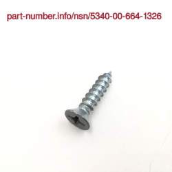 Picture of NSN 5340-00-664-1326 NSN 5340-00-664-1326