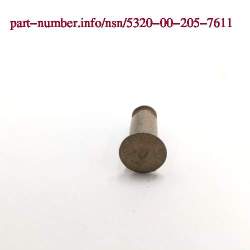 Picture of NSN 5320-00-205-7611 NSN 5320-00-205-7611