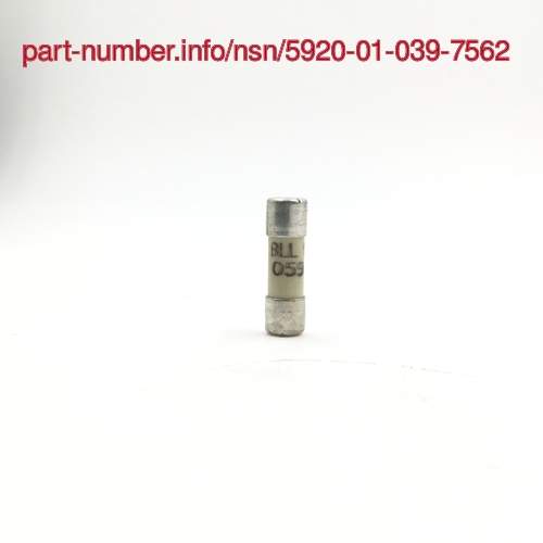 NSN 5920-01-039-7562