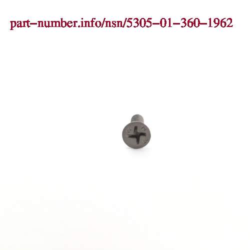 Picture of NSN 5305-01-360-1962 NSN 5305-01-360-1962