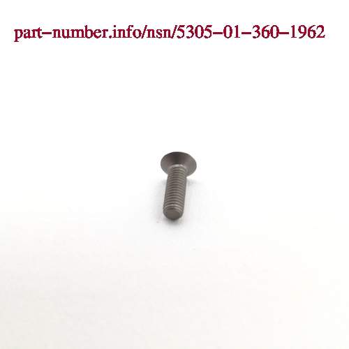 Picture of NSN 5305-01-360-1962 NSN 5305-01-360-1962