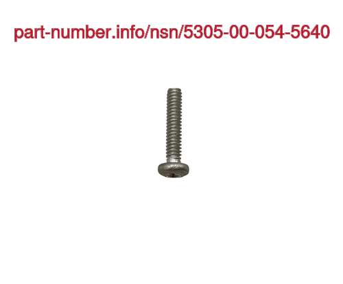 NSN 5305-00-054-5640