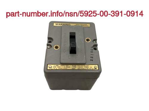 Picture of NSN 5925-00-391-0914 NSN 5925-00-391-0914