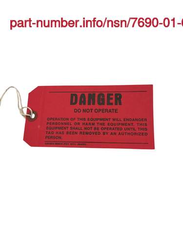 NSN 7690-01-650-4084