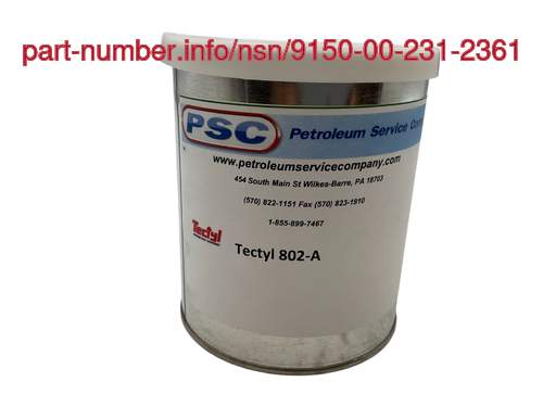 Picture of NSN 9150-00-231-2361 NSN 9150-00-231-2361