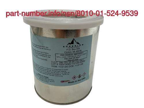 NSN 8010-01-524-9539