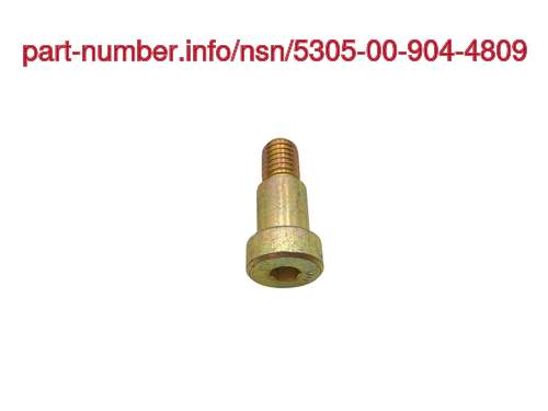 NSN 5305-00-904-4809