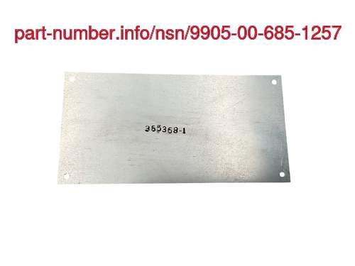 NSN 9905-00-685-1257
