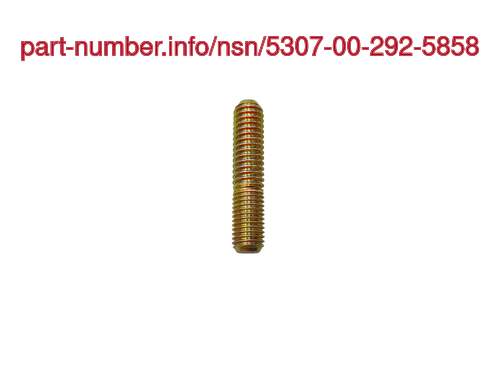 NSN 5307-00-292-5858