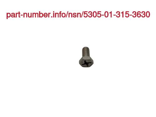 NSN 5305-01-315-3630