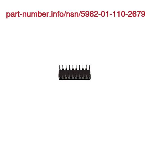 Picture of NSN 5962-01-110-2679 NSN 5962-01-110-2679