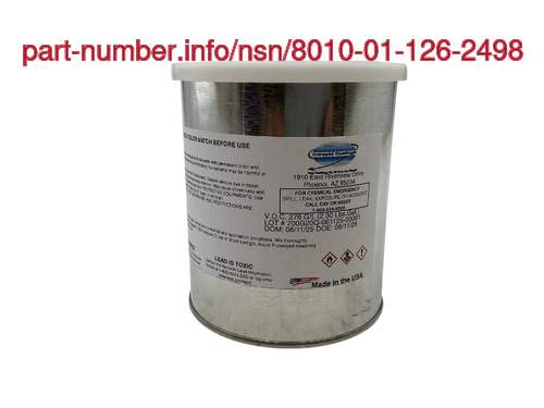 NSN 8010-01-126-2498