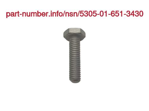 NSN 5305-01-651-3430